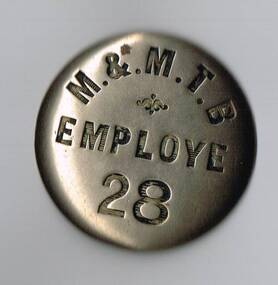 Uniform - Badge, Stokes and Sons, 1920's