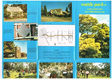"Wattle Park - a gold and green oasis"