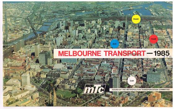 "Melbourne Transport 1985"