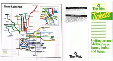 "The Met - Getting around Melbourne on trams, trains or buses."