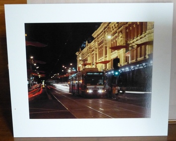 Photograph - Colour photograph - mounted, Yarra Trams or PTC?, mid 1990's?