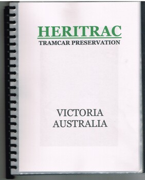 "Heritrac Tramcar Preservation Victoria Australia"