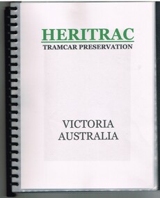 "Heritrac Tramcar Preservation Victoria Australia"