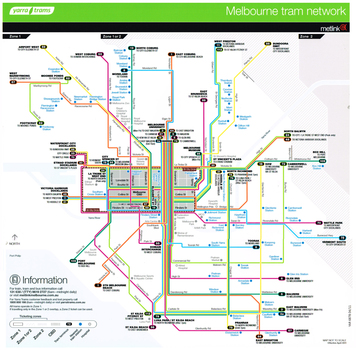 "Melbourne Tram Network"