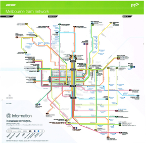 "Melbourne Tram Network"