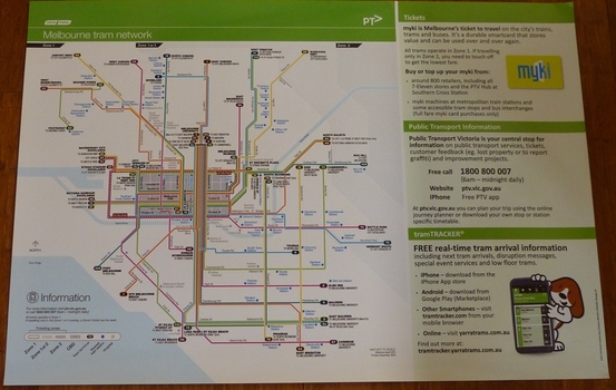 "Melbourne Tram Network"