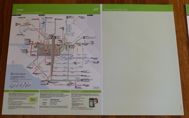 "Melbourne Tram Network" and "Routes from this stop"