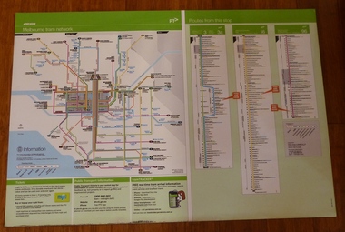"Melbourne Tram Network" and "Routes from this Stop"
