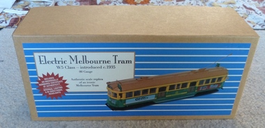 Model of Melbourne  tram W5 (actually a SW5) No. 812
