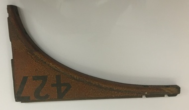 Functional object - Cable tram door frame piece/s, Melbourne Tramway & Omnibus Co. Limited, c1890