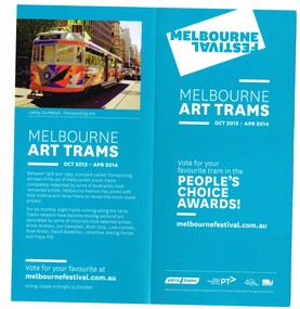 "Melbourne Art Trams", "Trams Moving Pictures"