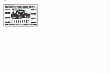 Document - Envelope/s, City of Box Hill, Oct. 1989