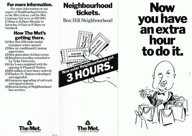 "Neighbourhood tickets - Box Hill", Now you have an extra hour to do it."