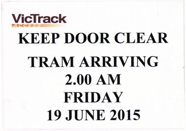 Keep door clear