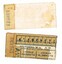 Set of three MMTB transfer tickets.