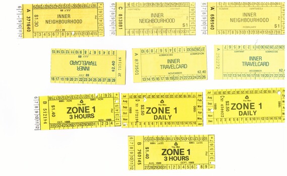 Set of four different types of Inner Neighbourhood or Zone 1
