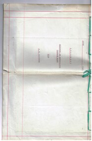 "Agreement Melbourne and Metropolitan Tramways Board with A.N. Colquhoun"