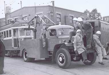 Photograph - Black & White Photograph/s, Melbourne & Metropolitan Tramways Board (MMTB), 13/05/1963 12:00:00 AM