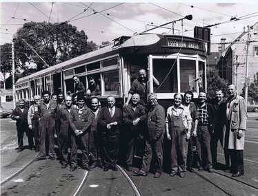 Photograph - Black & White Photograph/s, Melbourne & Metropolitan Tramways Board (MMTB), early 1980's