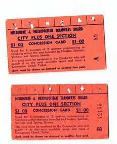 Set of two City Plus One Section cards