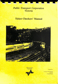 "Ticket Checkers' Manual - Met Ticket System"