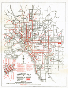 "Tramway Map of Melbourne and Suburbs"