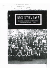 "Back in Them Days' "