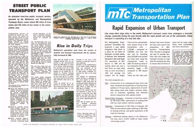 "Metropolitan Transportation Plan - Rapid Expansion of Urban Transport"
