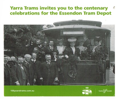 centenary celebrations of Essendon Tram Depot,