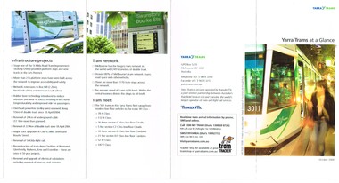 "Yarra Trams at a Glance"