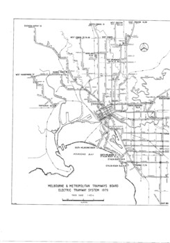 "Melbourne & Metropolitan Tramways Board Electric Tramway System 1979"