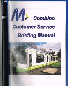 "M Tram Combino Customer Service Briefing Manual"