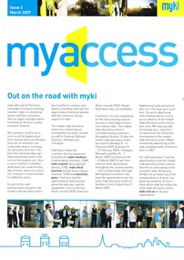 "My access - out on the road with Myki"