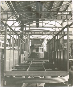 Photograph - Black & White Photograph/s, Melbourne & Metropolitan Tramways Board (MMTB), late 1940's