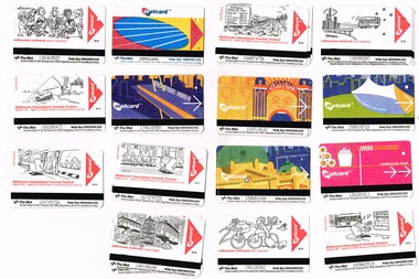 Set of 15 Metcard tickets