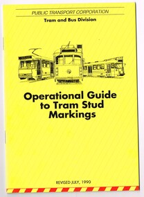 "Operational Guide to Tram Stud Markings"