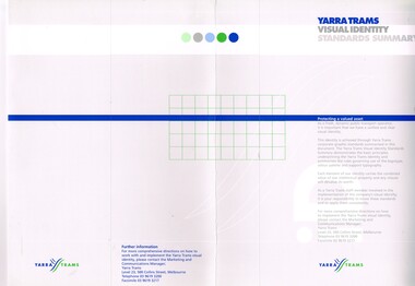 "Yarra Trams Visual Identity Standards Summary"