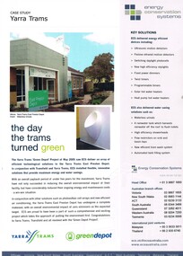 "Case Study Yarra Trams"