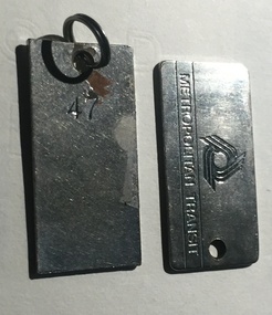 Functional object - Badge, Metropolitan Transit Authority (MTA), 1980's