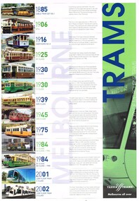 "A history of Melbourne Trams"