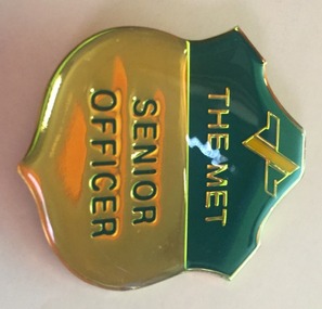 Functional object - Badge, Public Transport Corporation (PTC), c1980