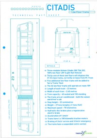 "Citadis Technical Fact Sheet"