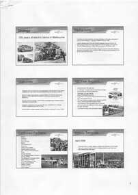 "100 years of electric trams in Melbourne"