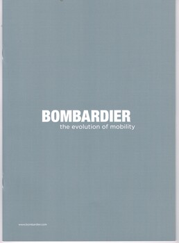 "Bombardier - the evolution of mobility"
