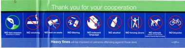 Sign - Adhesive label, Yarra Trams, c 2003