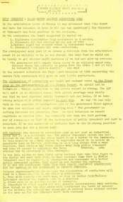 "North Fitzroy Depot Bulletin"