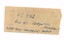 MMTB paper ticket, 1/5