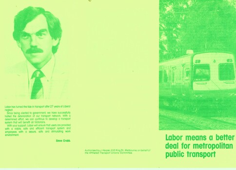 "Labor means a better deal for metropolitan public transport"