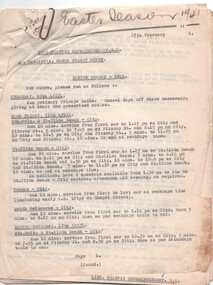 "Easter Season - 1941"
