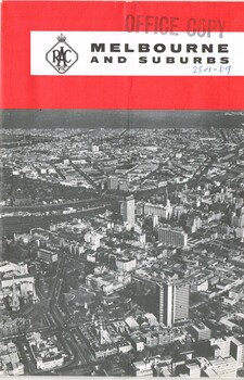 "Melbourne and Suburbs"